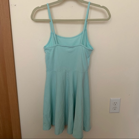 Divided mint blue strapless mini dress - Picture 2 of 2